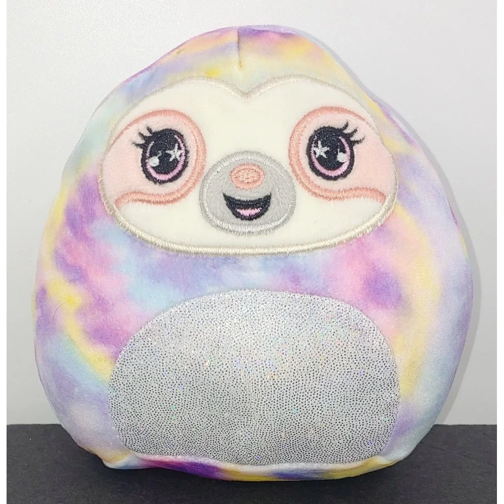 Squishmallows Shelby The Sloth And Talisa The Unicorn Cat Plush Lot Of 2